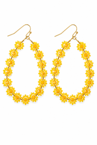 Flower Power Drop Earrings