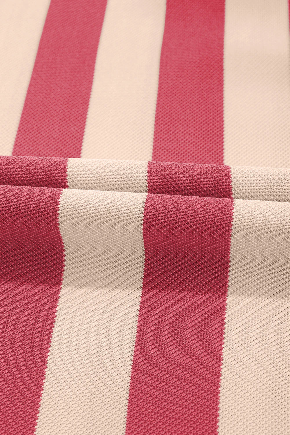 Elee Jayne Striped Casual Dress