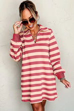 Elee Jayne Striped Casual Dress
