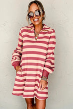 Elee Jayne Striped Casual Dress