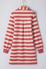Elee Jayne Striped Casual Dress