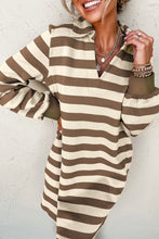 Elee Jayne Striped Casual Dress