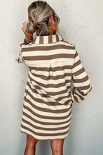 Elee Jayne Striped Casual Dress