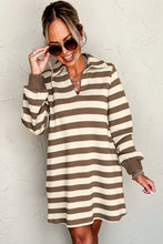 Elee Jayne Striped Casual Dress
