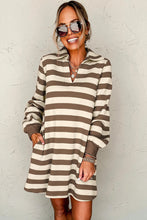 Elee Jayne Striped Casual Dress