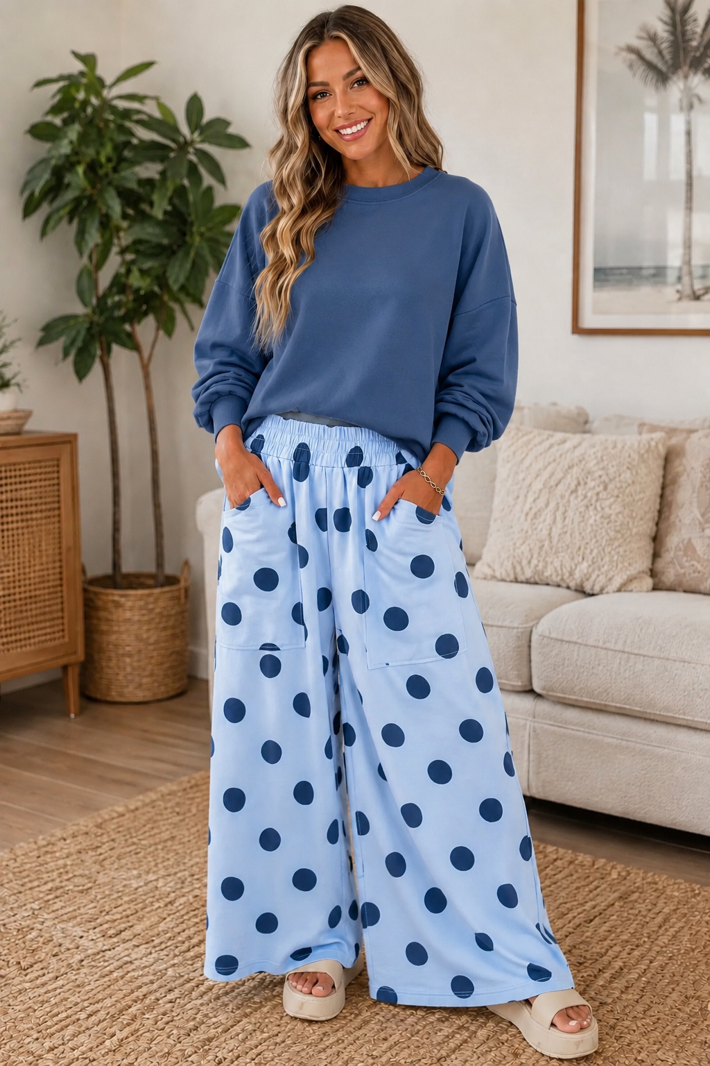 Vera Quinn Polka Dot Pants