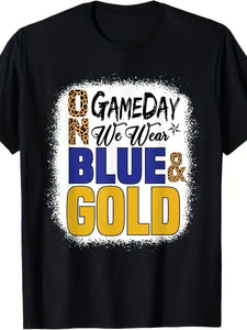 We Wear Blue & Gold Game Day