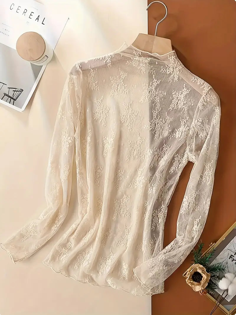 Hayes Lace Layering Top