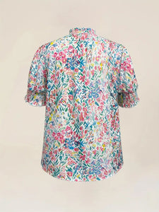 Indie Floral Blouse Curvy