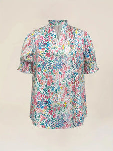 Indie Floral Blouse Curvy