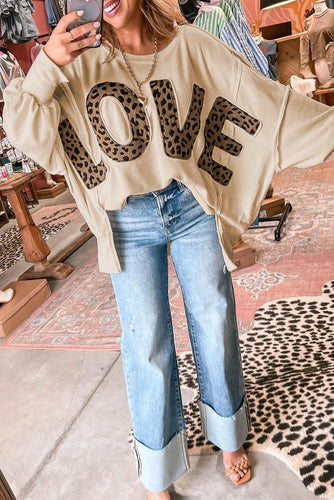 LOVE Oversized Top