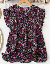 Abby Floral Top Curvy