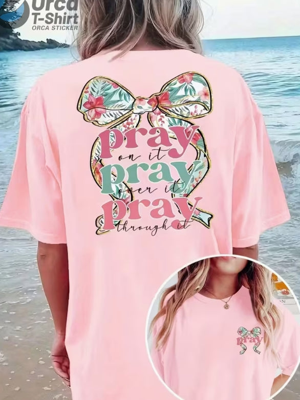 Pink Pray Tee