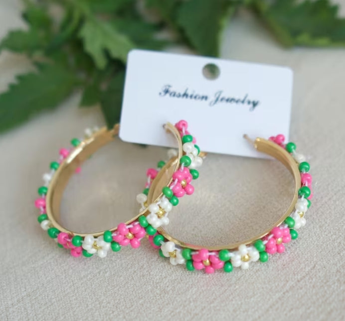 Evie Floral Earrings