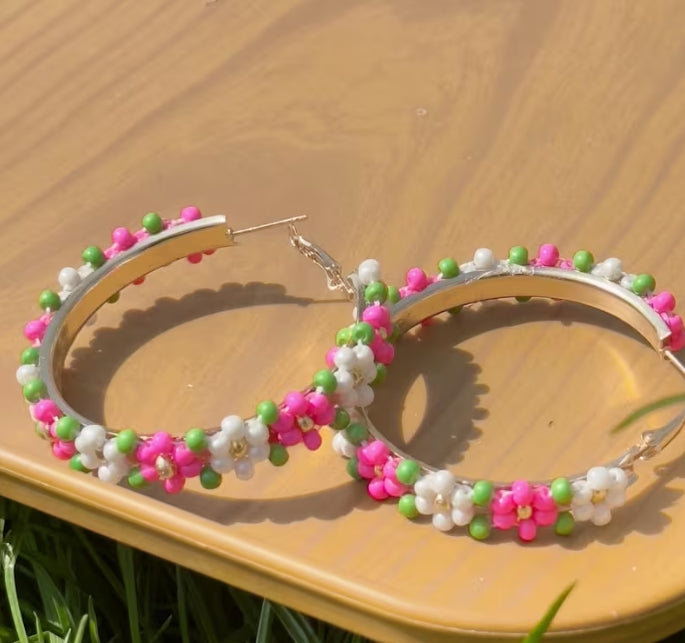 Evie Floral Earrings