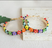 Evie Floral Earrings