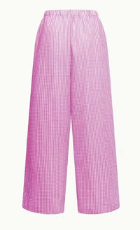 Gingham Lightweight Pants