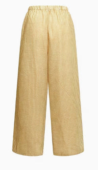 Gingham Lightweight Pants