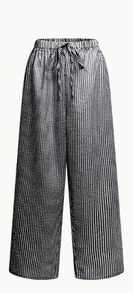 Gingham Lightweight Pants