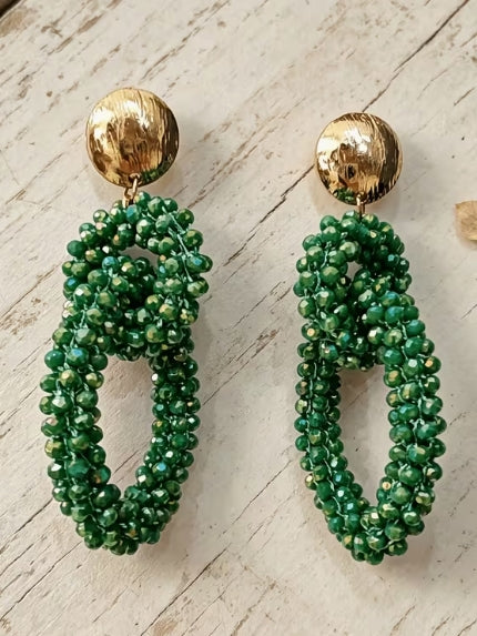 The Grass is Greener Earrings