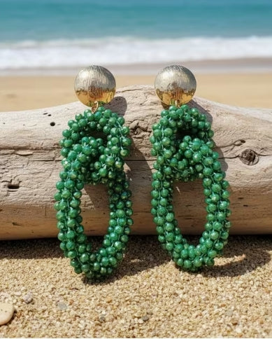The Grass is Greener Earrings