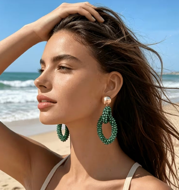 The Grass is Greener Earrings