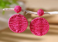 Boho Woven Earrings