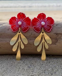 Island Flower Earrings