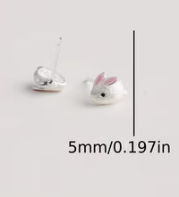 Little Rabbit Stud Earrings