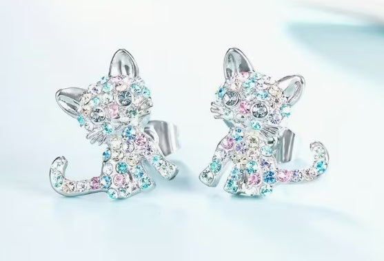 Purfectly Perfect Kitten Earrings