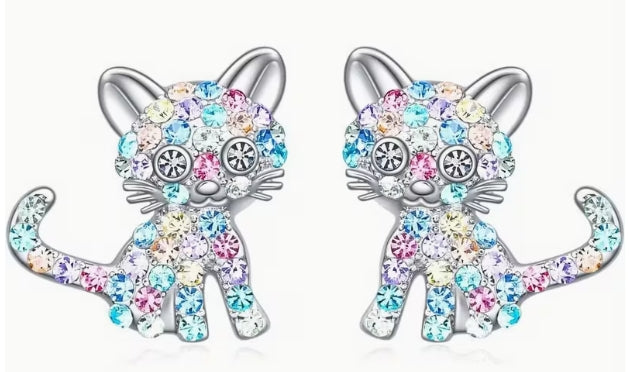 Purfectly Perfect Kitten Earrings