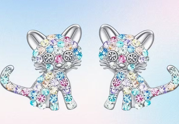 Purfectly Perfect Kitten Earrings