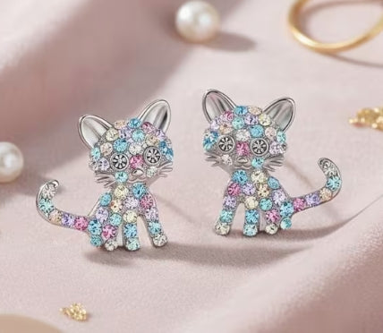 Purfectly Perfect Kitten Earrings