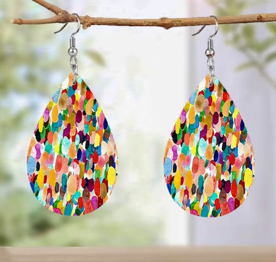 Earrings of Many Colors