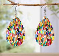 Earrings of Many Colors