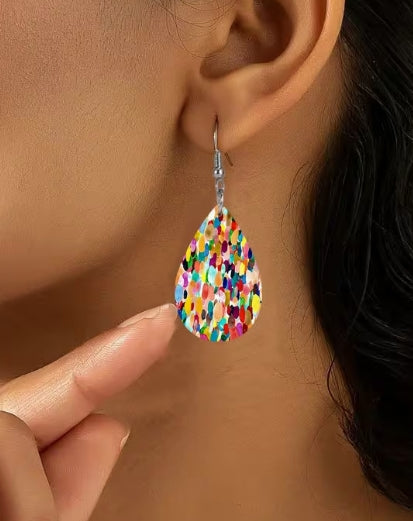 Earrings of Many Colors