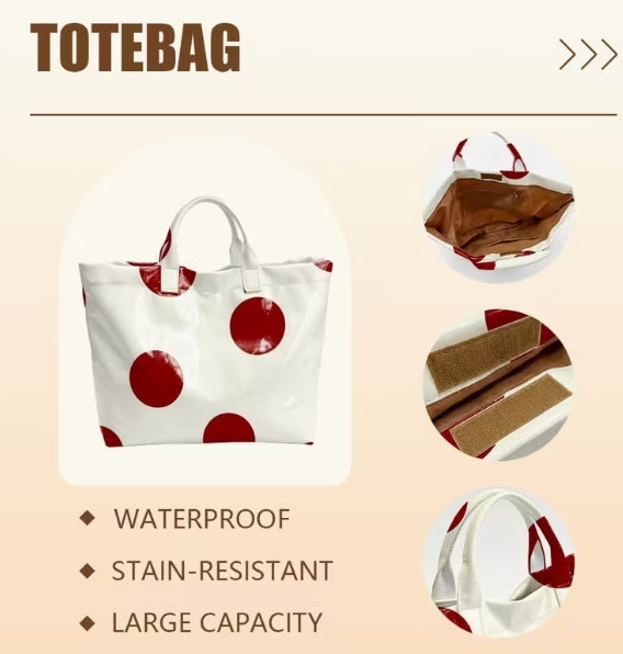 Polka Dot Tote