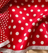 A Pop of Red Scarf