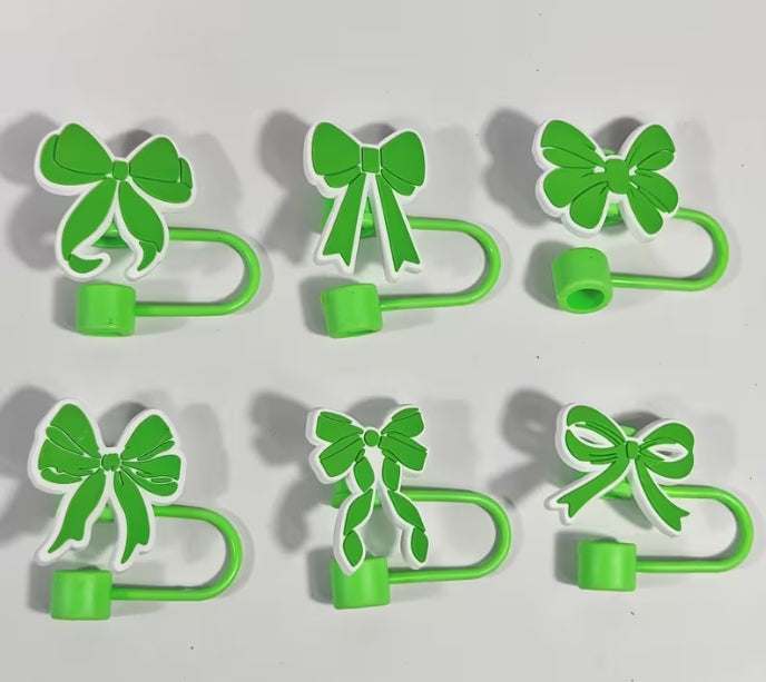 Bow Straw Toppers