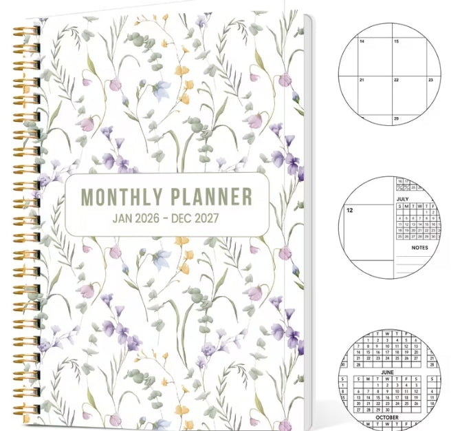 Monthly Planner 2026-2027