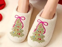 Christmas Tree Slippers