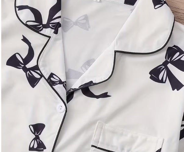 Dream About Me Bow Pajama's in Curvy