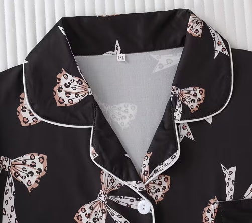 Dream About Me Bow Pajama's in Curvy