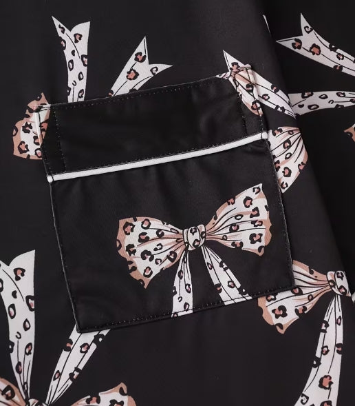 Dream About Me Bow Pajama's in Curvy