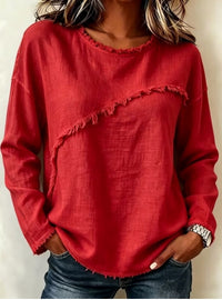 Lainey Fringed Top