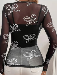 Scout Bow Sheer Top