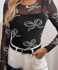 Scout Bow Sheer Top