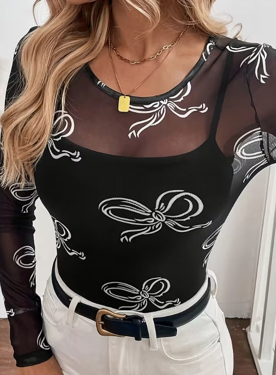 Scout Bow Sheer Top