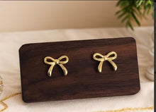 Donovan Bow Earrings