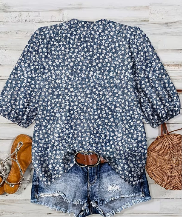 Savannah Ditsy Floral Top